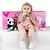 Boneca Bebê Reborn Vinil Silicone Menina 60cm Doll Inmetro